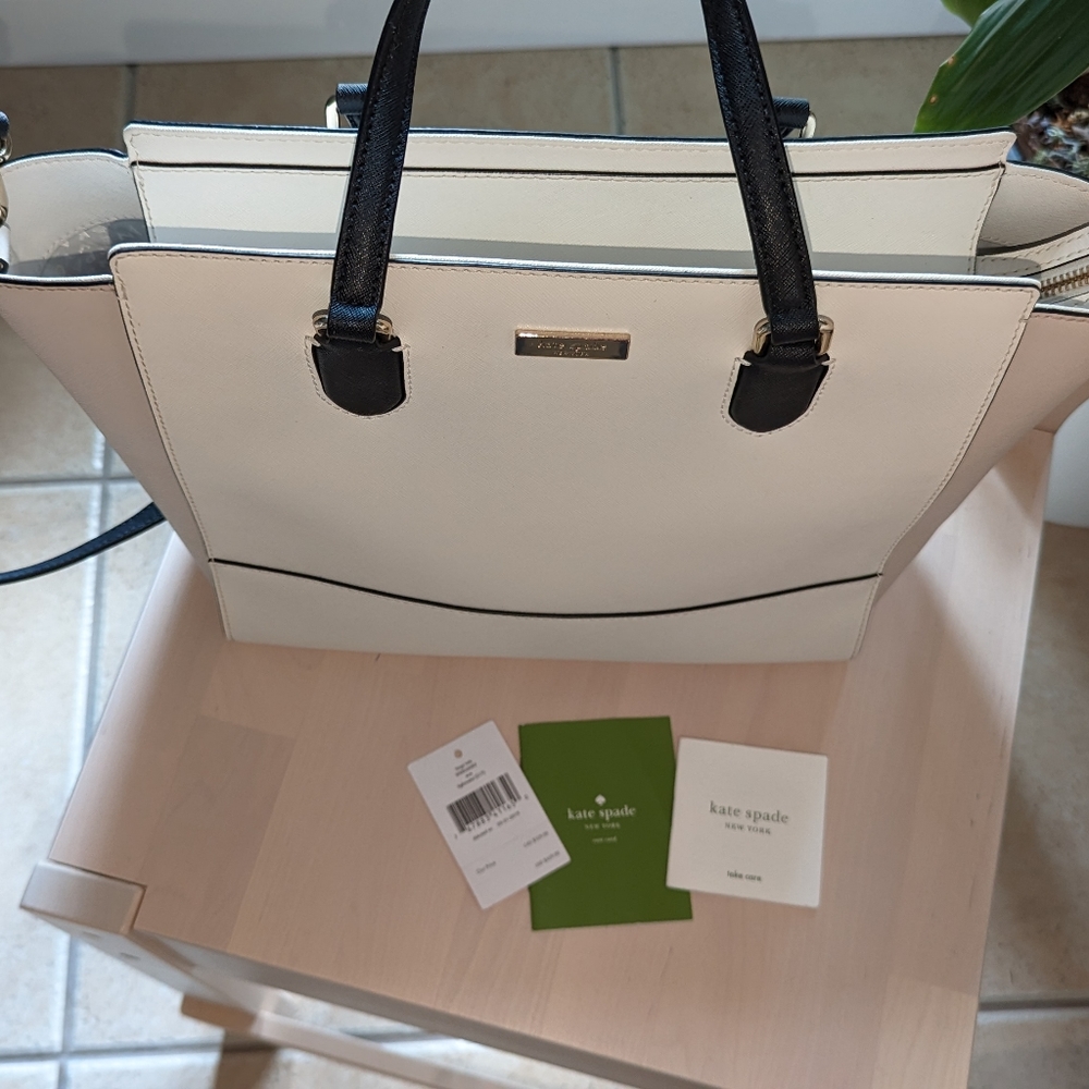 Kate Spade Large Leather Tote Shoulder Bag